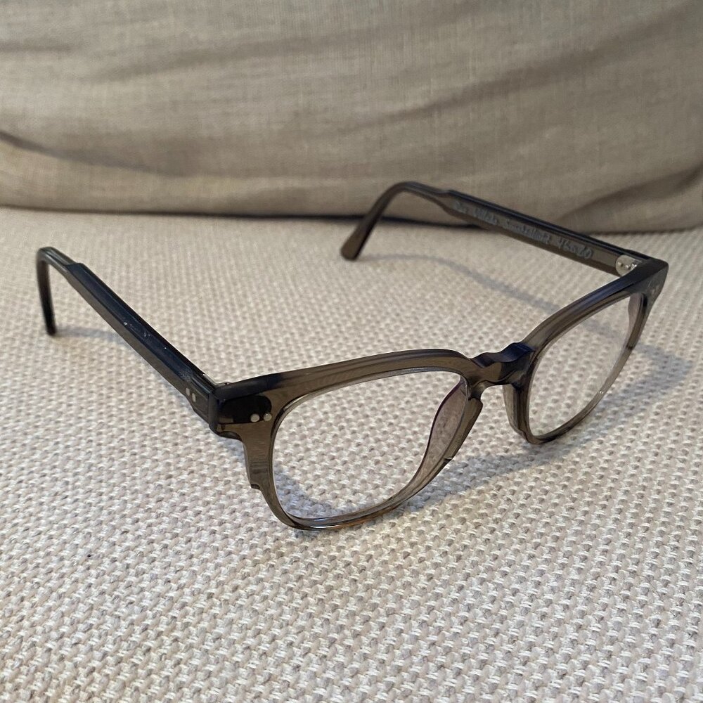 AHLEM Handmade Rue Villedo Gray Glasses